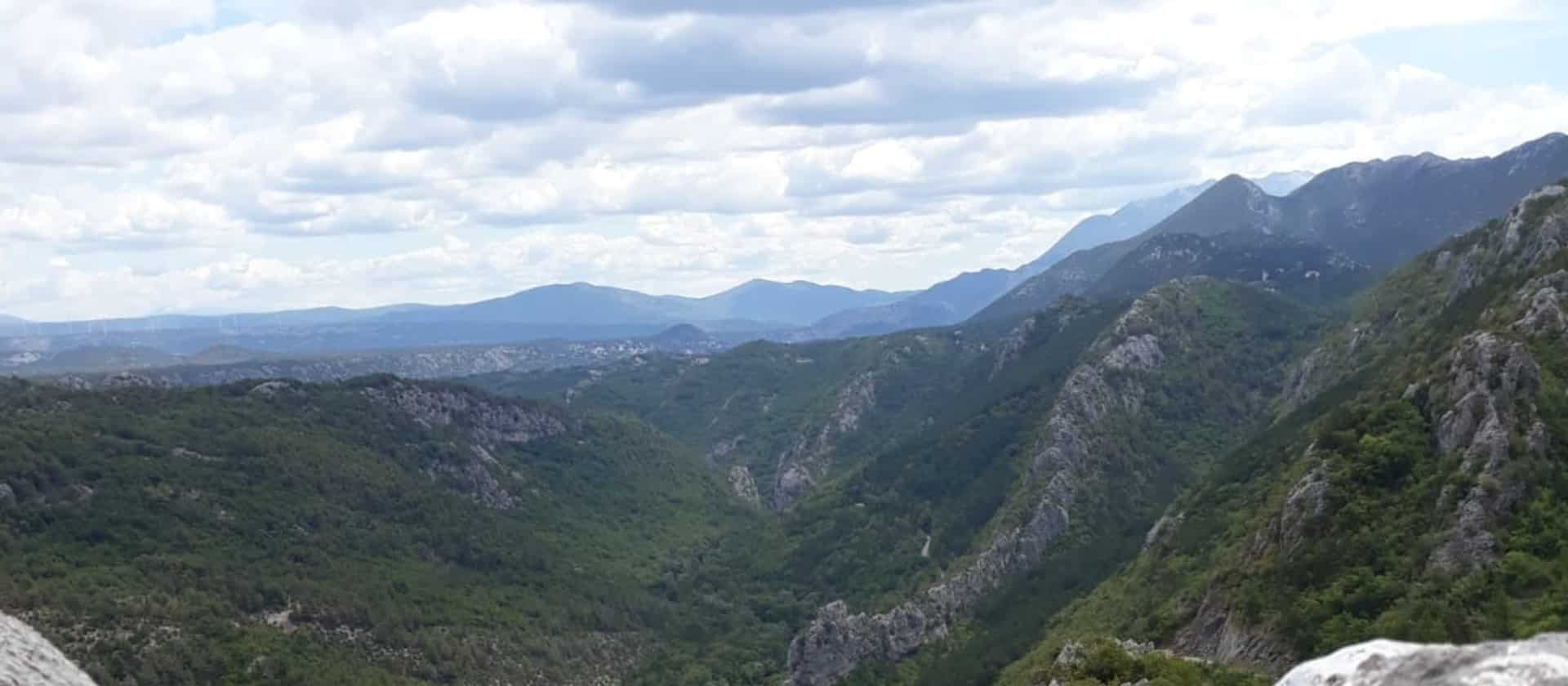 View in Cetina Canyon 2
