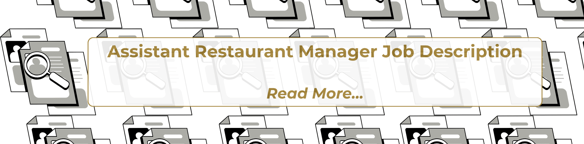 Assistant Restaurant Manager Job Description